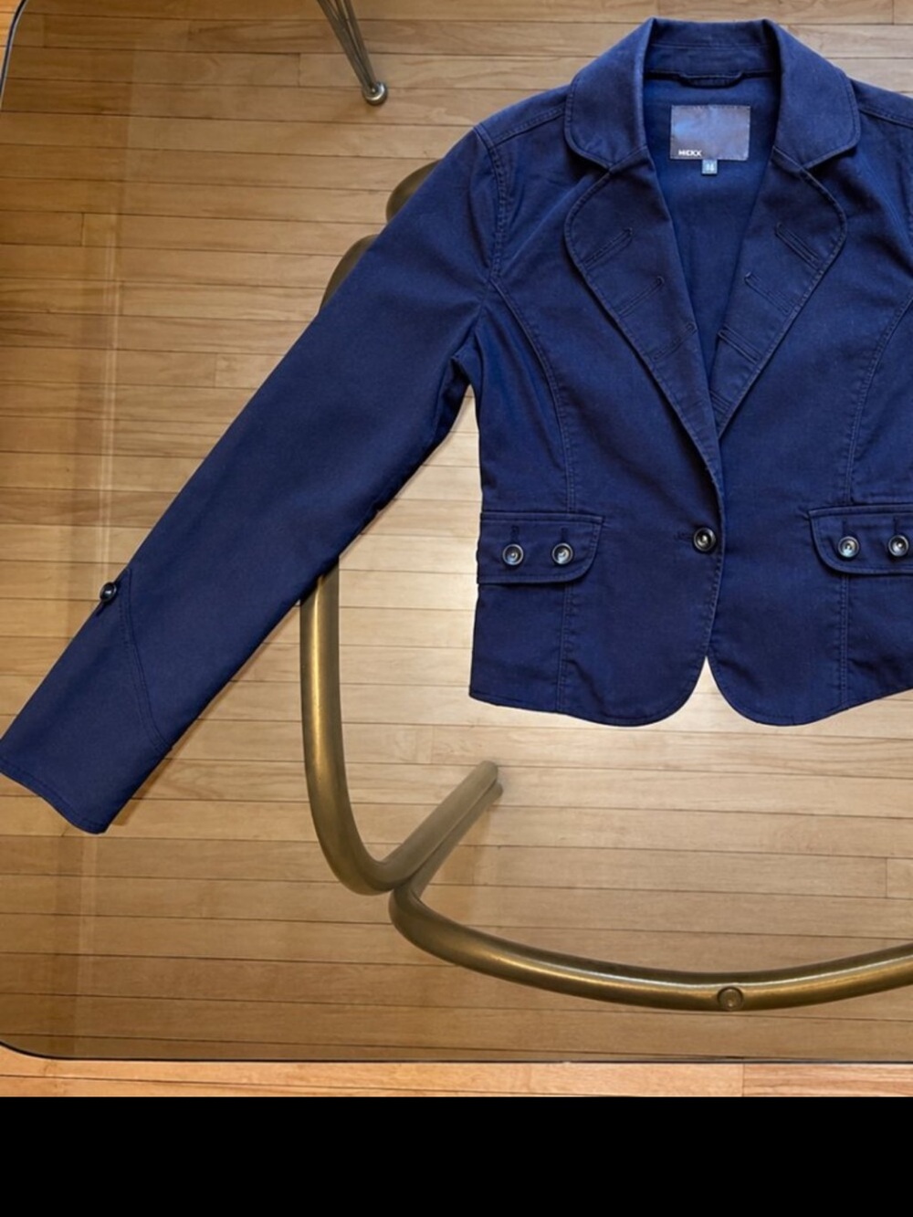 Mexx Tailored Fitted Brown Blazer Jacket